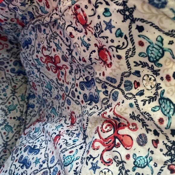 Vera Bradley Quilted Iconic Campus Backpack SEA LIFE Large - Picture 10 of 16